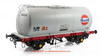 7F-064-011 Dapol 45 Ton TTA Tank Wagon Type A2 - number 54235 Gulf Grey with red chassis